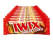 10-pak Twix Ginger Cookie 46g