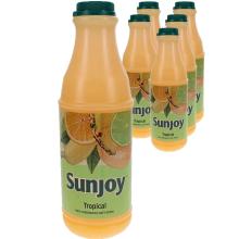 6-pak Sunjoy Frugtdrik m. tropisk frugt