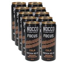 Nocco Focus Cola Sukkerfri 10-pak