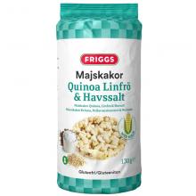 Friggs - Majskiks Quinoa, Hørfrø & Havsalt