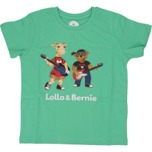 Lollo & Bernie - T-shirt Grøn Rock 2-4 År
