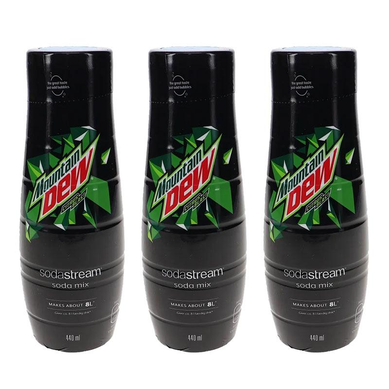 Sodastream 3-pak Soda Stream Mountain Dew Citrus Blast