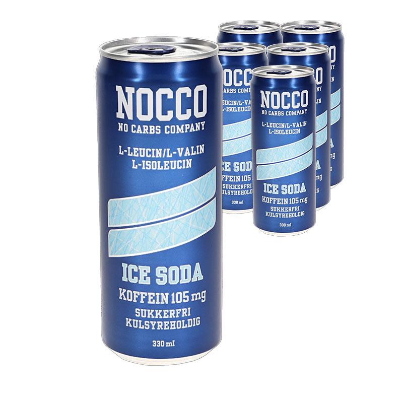 6-pak Nocco Ice Soda