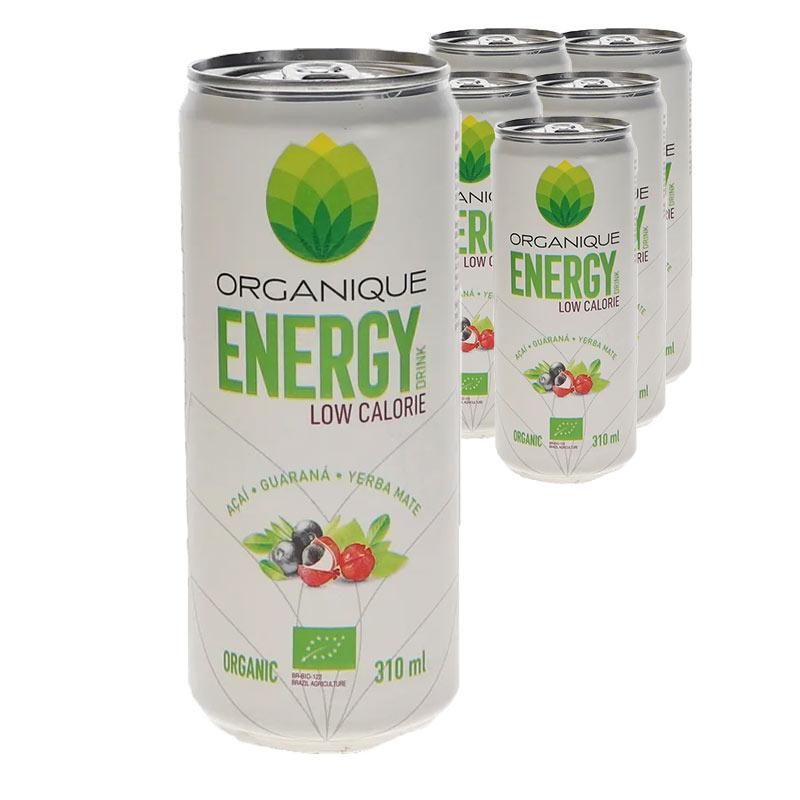 Organique 6-pak Energy Drink Low Calorie økologisk