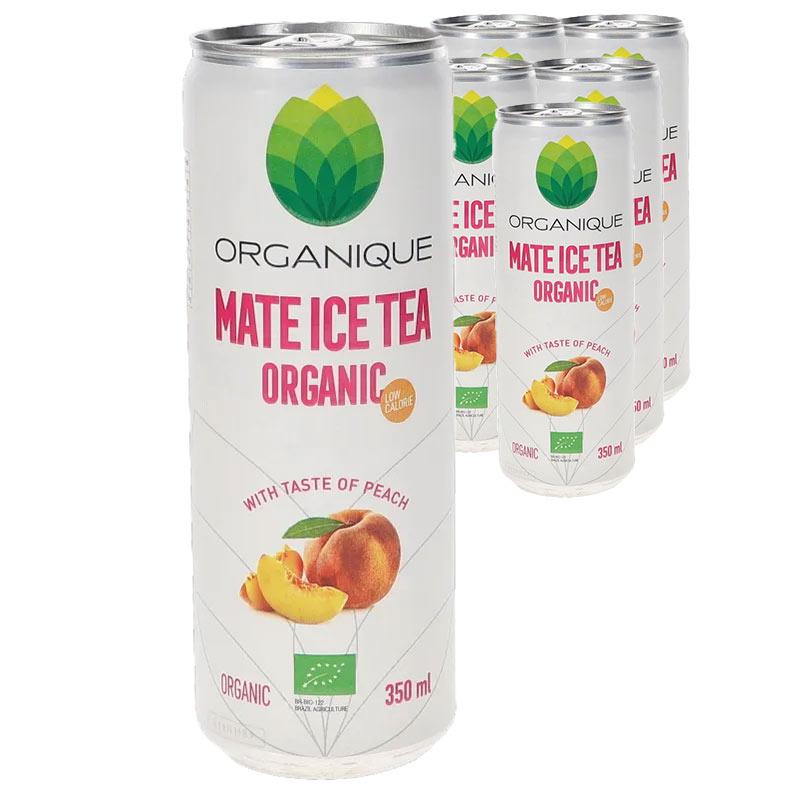 Organique 6-pak Ice Tea Peach økologisk