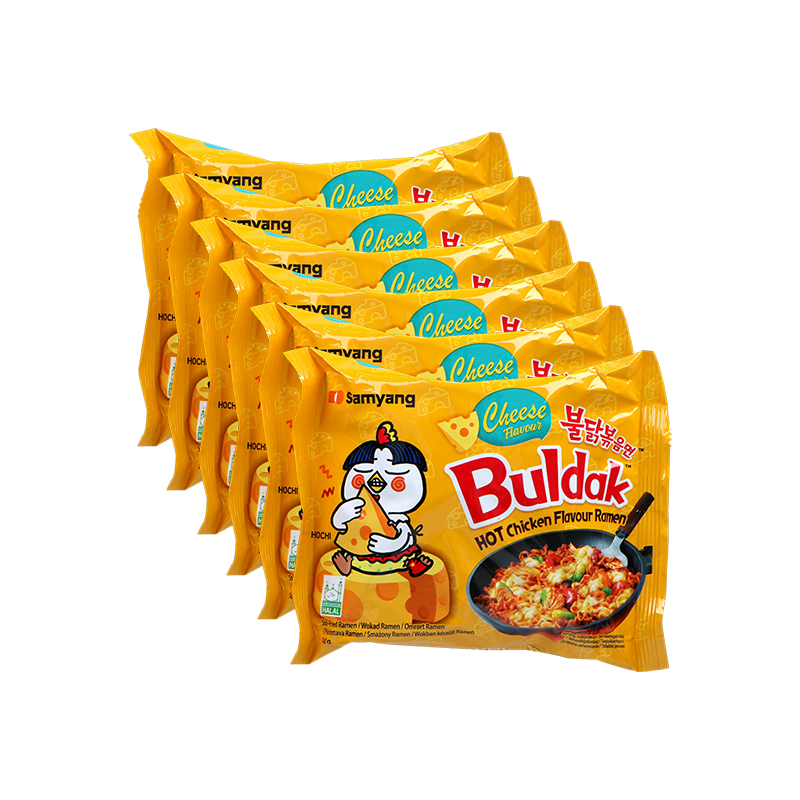 Samyang Hot Chicken Cheese Ramen 6-pak
